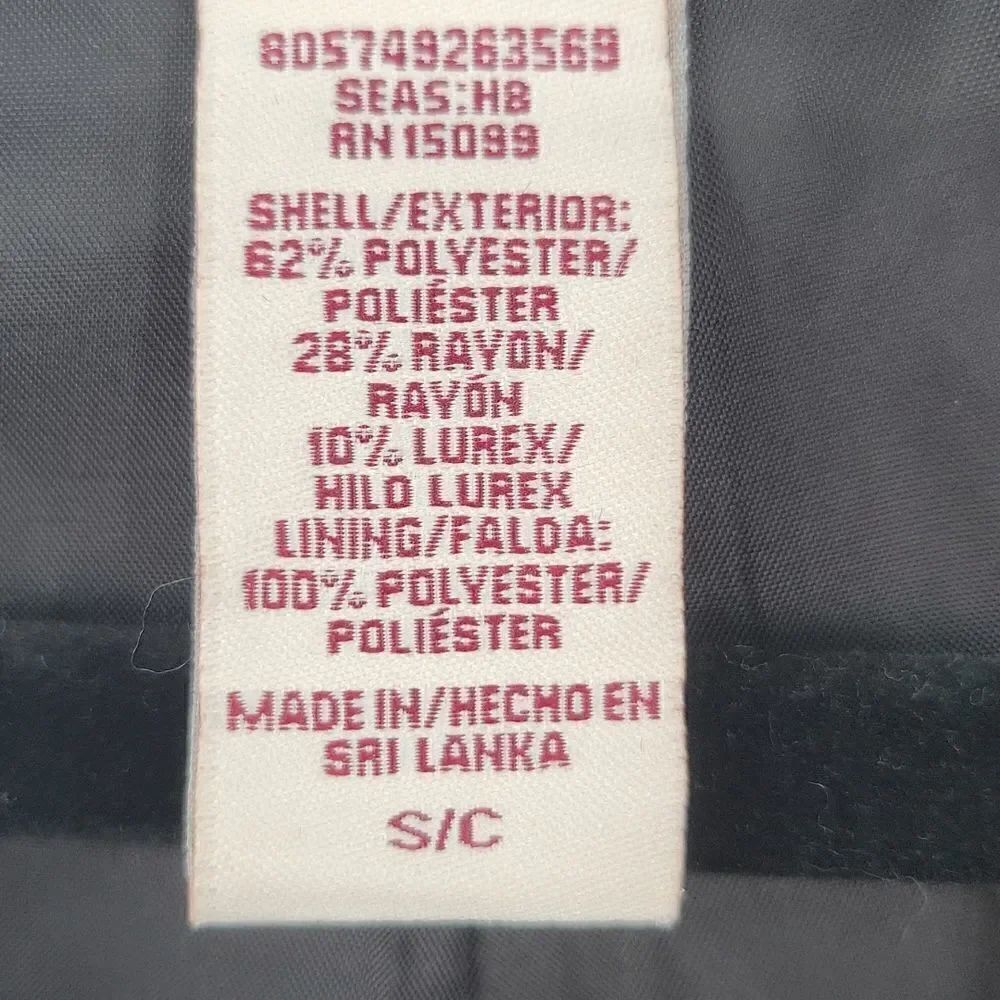 3For$20 Covington Blazer w/Black& White Diamond Design w/Shimmer size S - Picture 3 of 7
